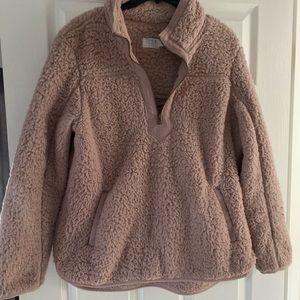 Sherpa pullover